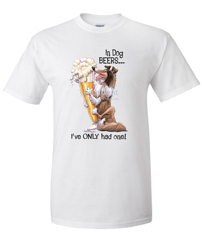Collie - Dog Beers - T-Shirt