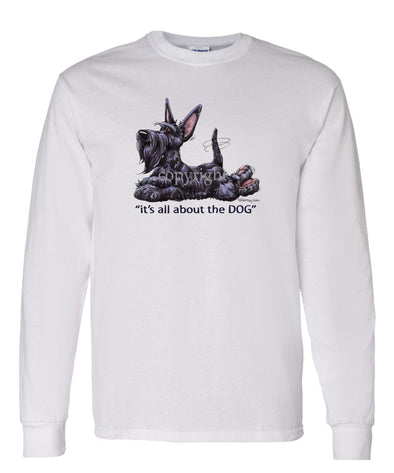 Scottish Terrier - All About The Dog - Long Sleeve T-Shirt