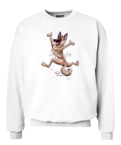 Belgian Malinois - Happy Dog - Sweatshirt