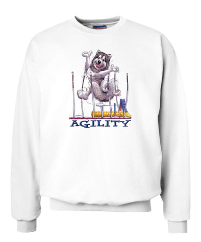 Alaskan Malamute - Agility Weave II - Sweatshirt