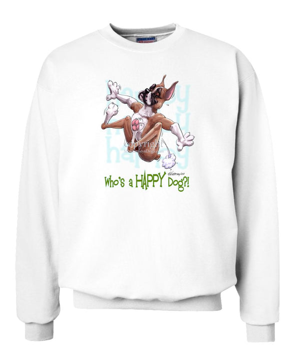 Boxer - Who's A Happy Dog - Sweatshirt