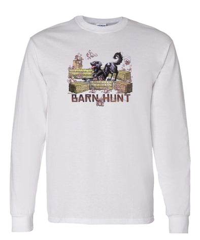 Flat Coated Retriever - Barnhunt - Long Sleeve T-Shirt