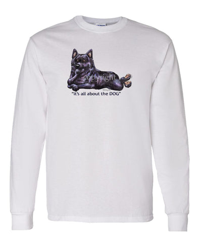 Schipperke - All About The Dog - Long Sleeve T-Shirt