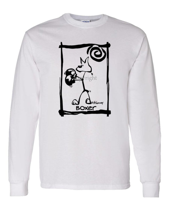 Boxer - Cavern Canine - Long Sleeve T-Shirt