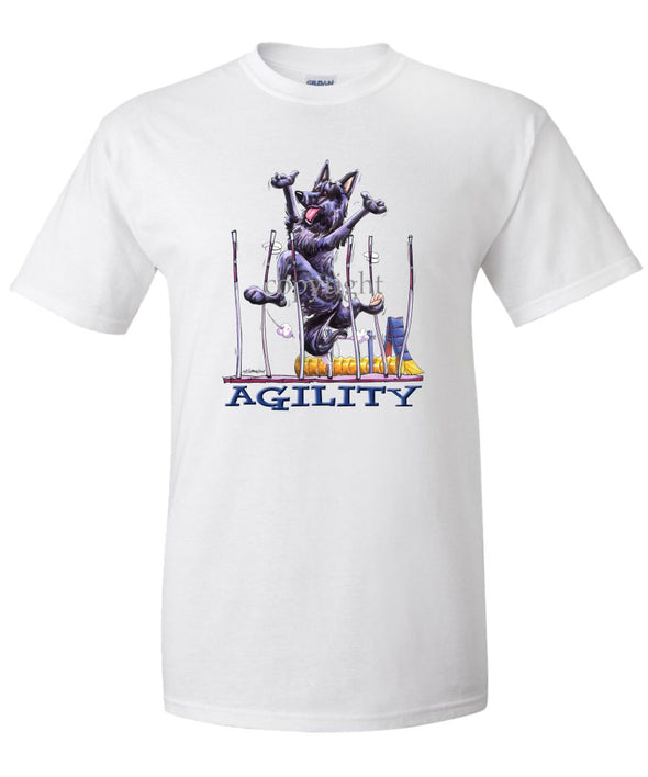 Belgian Sheepdog - Agility Weave II - T-Shirt