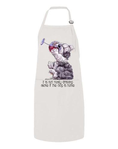 Old English Sheepdog - It's Not Drinking Alone - Apron