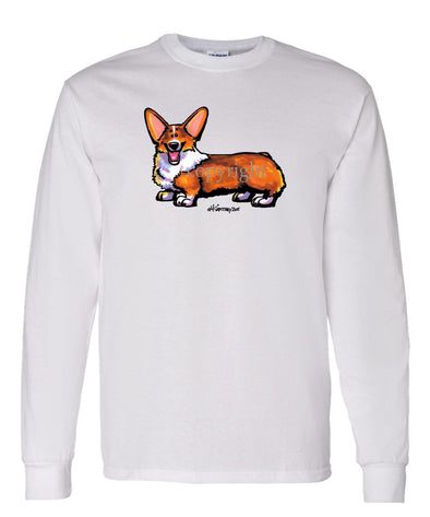 Welsh Corgi Pembroke - Cool Dog - Long Sleeve T-Shirt