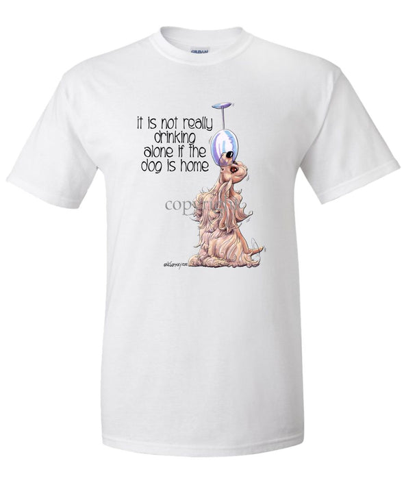 Cocker Spaniel - It's Not Drinking Alone - T-Shirt