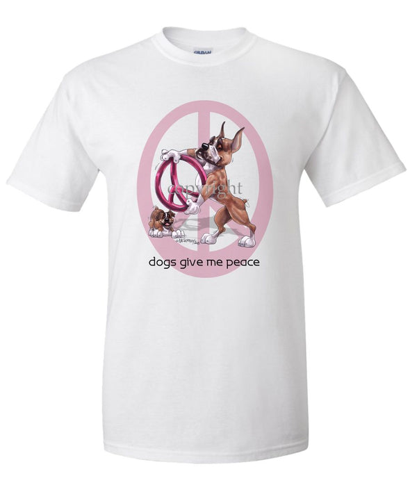 Boxer - Peace Dogs - T-Shirt