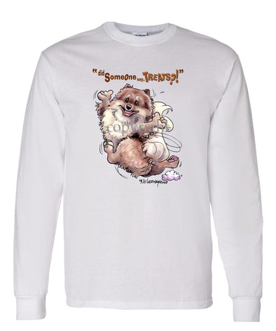 Pomeranian - Treats - Long Sleeve T-Shirt