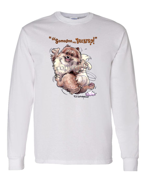Pomeranian - Treats - Long Sleeve T-Shirt
