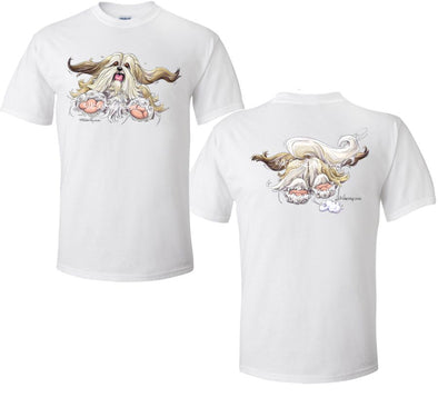 Lhasa Apso - Coming and Going - T-Shirt (Double Sided)