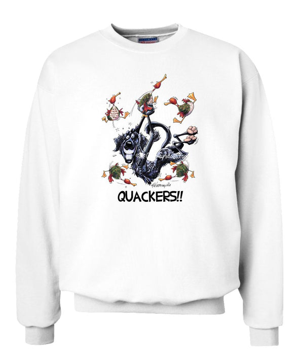 Flat Coated Retriever - Quackers - Mike's Faves - Sweatshirt