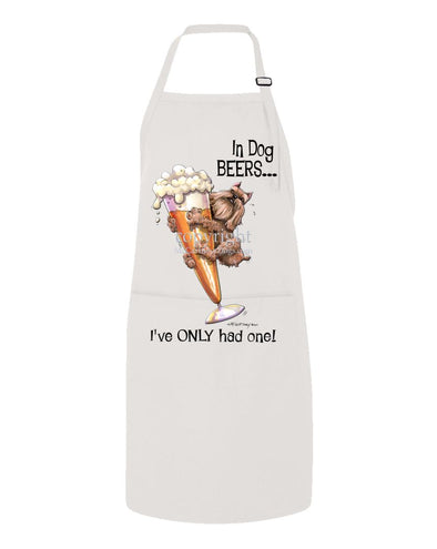 Brussels Griffon - Dog Beers - Apron