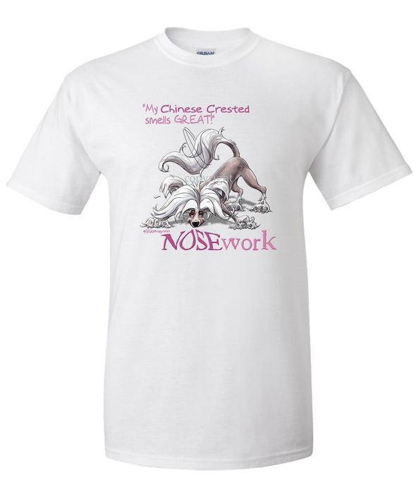 Chinese Crested - Nosework - T-Shirt