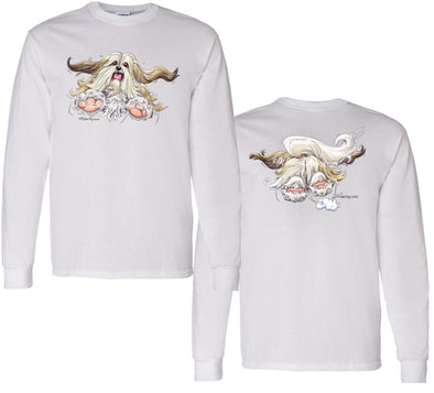 Lhasa Apso - Coming and Going - Long Sleeve T-Shirt (Double Sided)