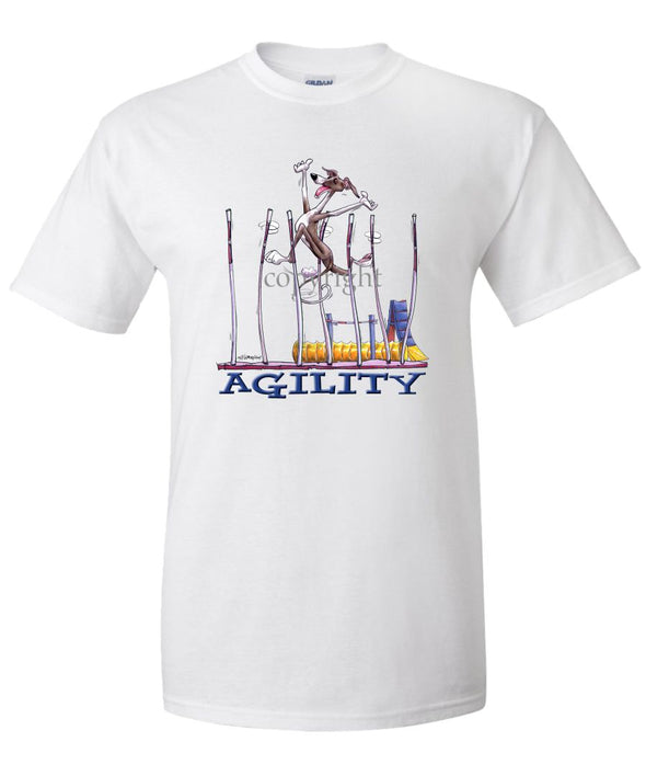 Italian Greyhound - Agility Weave II - T-Shirt