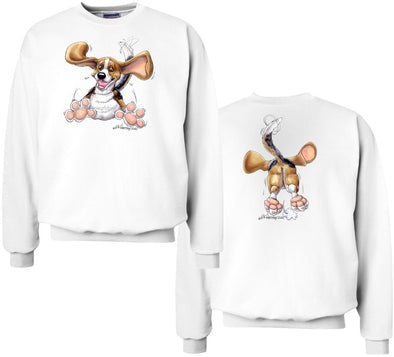 Beagle - Coming and Going - Sweatshirt (Double Sided)