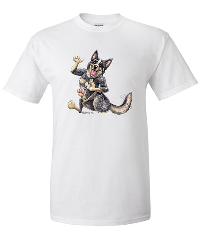 Australian Cattle Dog - Waving - Mike's Faves - T-Shirt