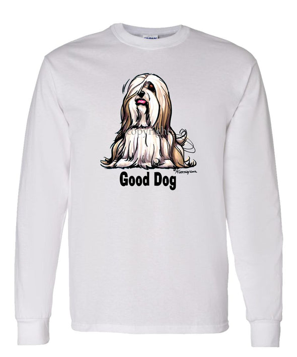Lhasa Apso - Good Dog - Long Sleeve T-Shirt