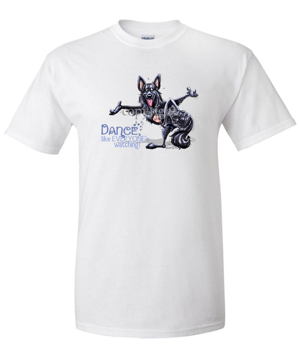 Belgian Sheepdog - Dance Like Everyones Watching - T-Shirt