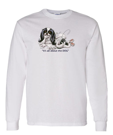 Japanese Chin - All About The Dog - Long Sleeve T-Shirt