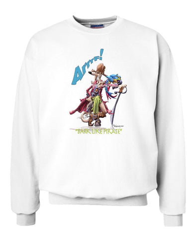 Saluki - Pirate - Mike's Faves - Sweatshirt