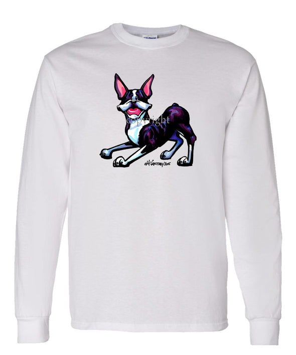 Boston Terrier - Cool Dog - Long Sleeve T-Shirt