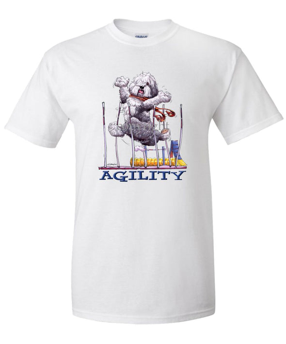 Old English Sheepdog - Agility Weave II - T-Shirt