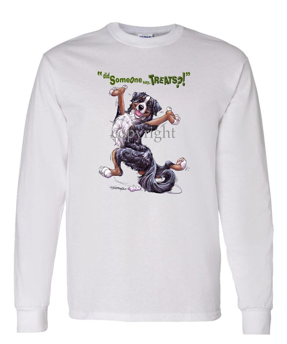 Bernese Mountain Dog - Treats - Long Sleeve T-Shirt