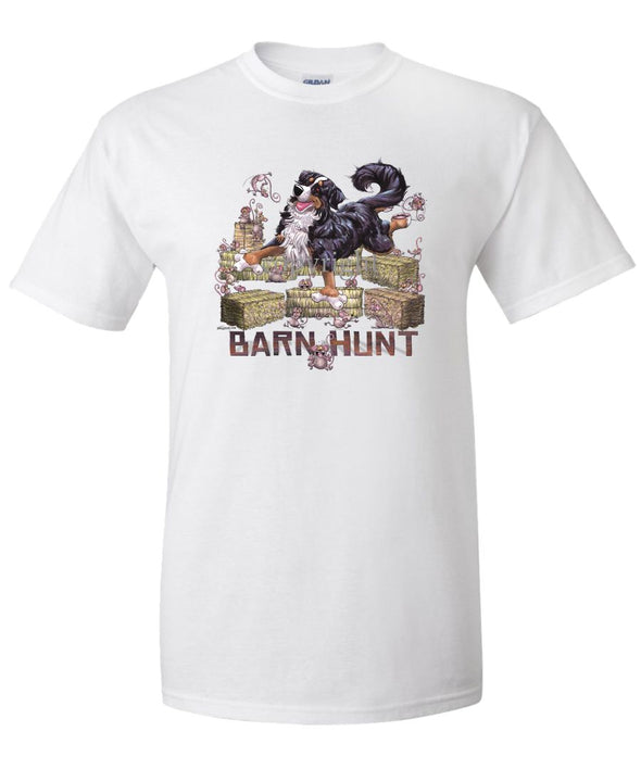 Bernese Mountain Dog - Barnhunt - T-Shirt