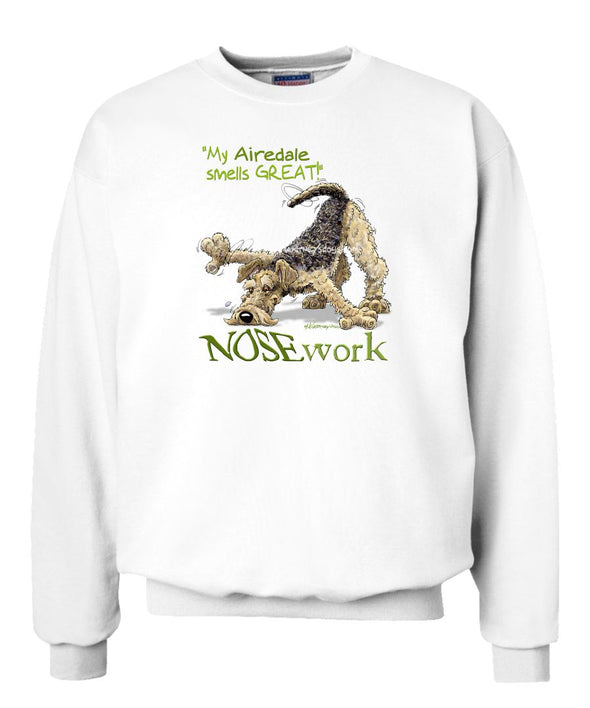 Airedale Terrier - Nosework - Sweatshirt
