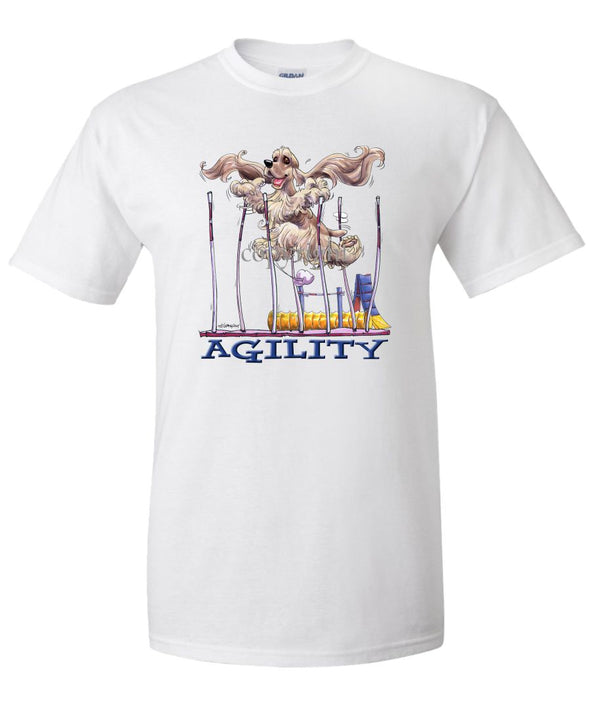 Cocker Spaniel - Agility Weave II - T-Shirt