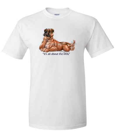Bullmastiff - All About The Dog - T-Shirt