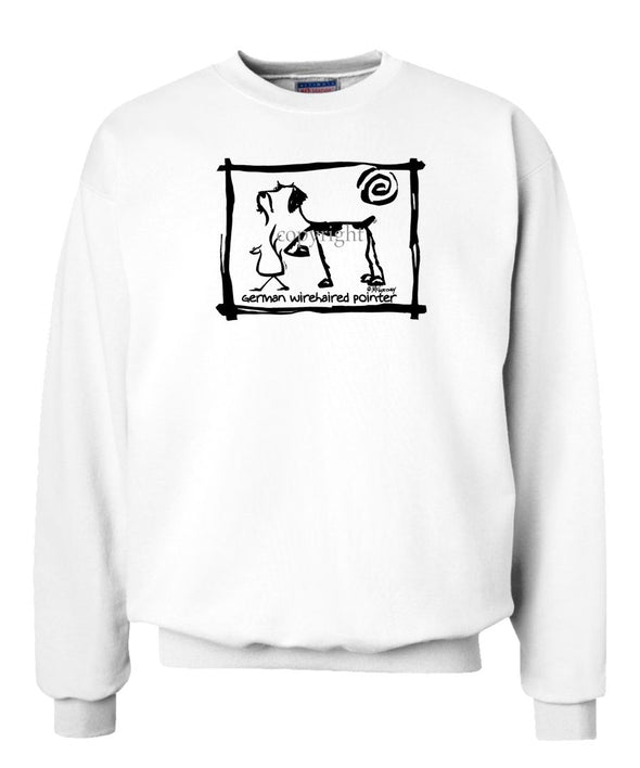 German Wirehaired Pointer - Cavern Canine - Sweatshirt