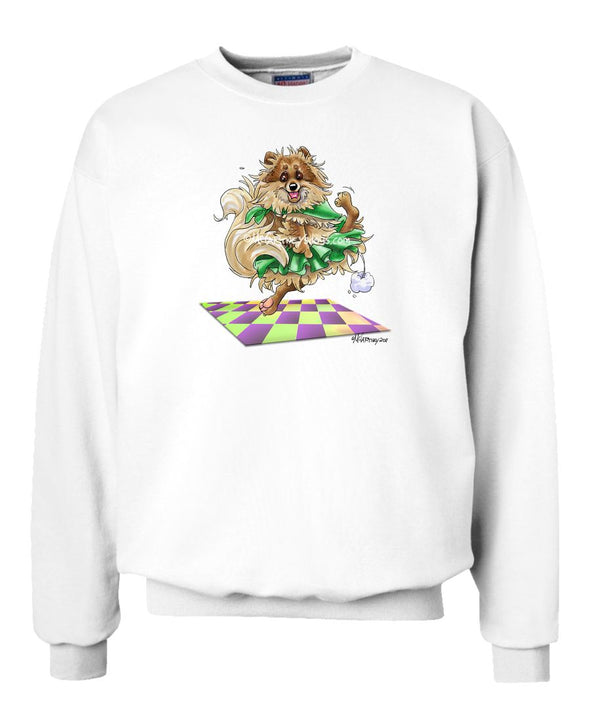 Pomeranian - Dancing Jig - Mike's Faves - Sweatshirt
