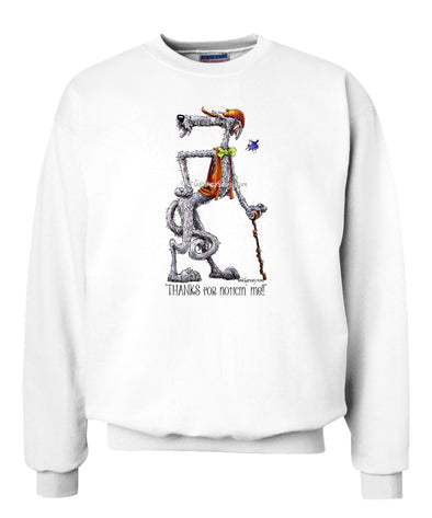 Scottish Deerhound - Noticing Me - Mike's Faves - Sweatshirt