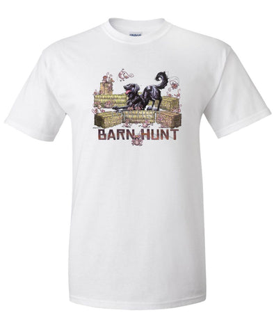 Flat Coated Retriever - Barnhunt - T-Shirt