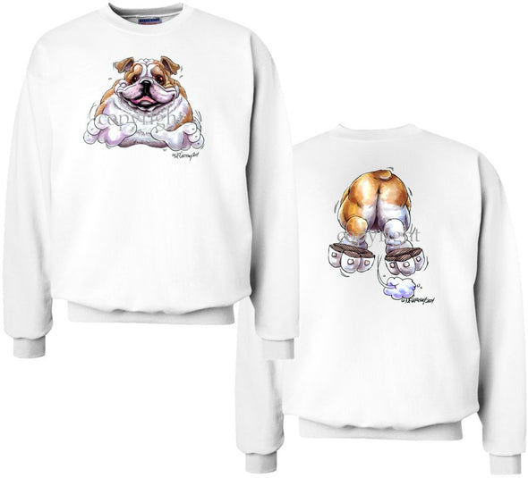 Bulldog - Coming and Going - Sweatshirt (Double Sided)