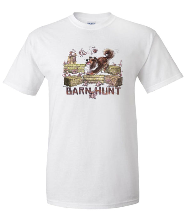 Shetland Sheepdog - Barnhunt - T-Shirt