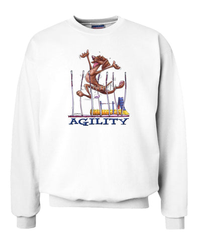 Vizsla - Agility Weave II - Sweatshirt