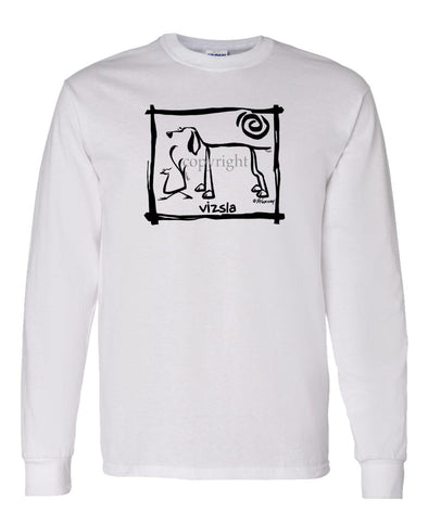 Vizsla - Cavern Canine - Long Sleeve T-Shirt