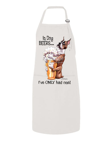 Boxer - Dog Beers - Apron
