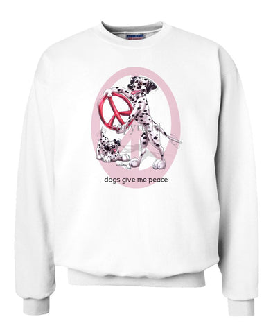 Dalmatian - Peace Dogs - Sweatshirt