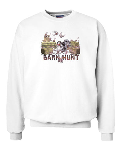 Australian Shepherd  Blue Merle - Barnhunt - Sweatshirt