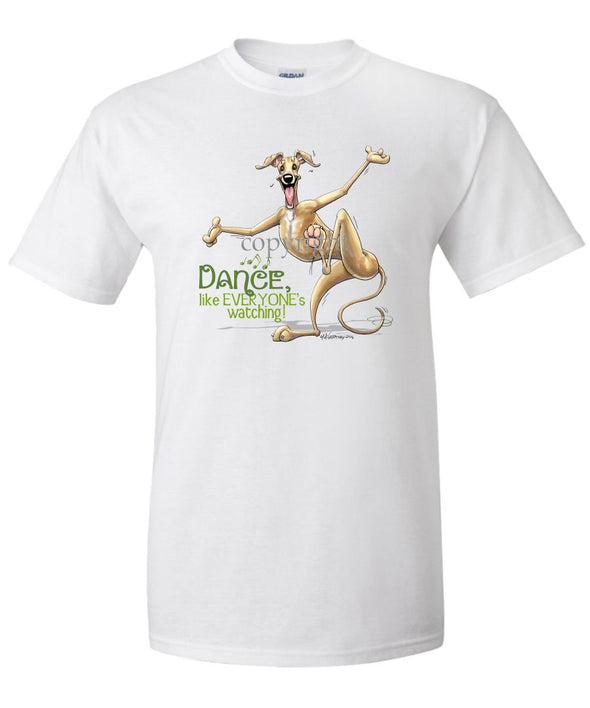 Greyhound - Dance Like Everyones Watching - T-Shirt