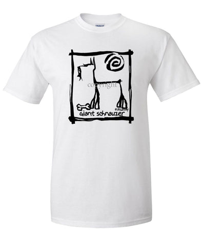 Giant Schnauzer - Cavern Canine - T-Shirt
