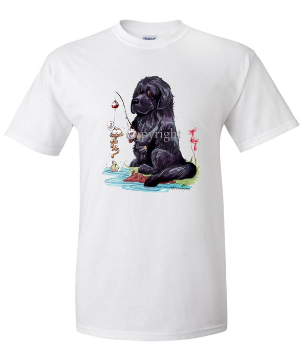 Newfoundland - Fishing - Caricature - T-Shirt