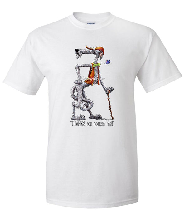 Scottish Deerhound - Noticing Me - Mike's Faves - T-Shirt