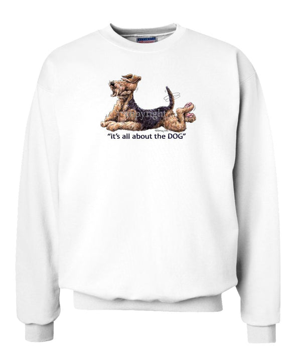 Airedale Terrier - All About The Dog - Sweatshirt